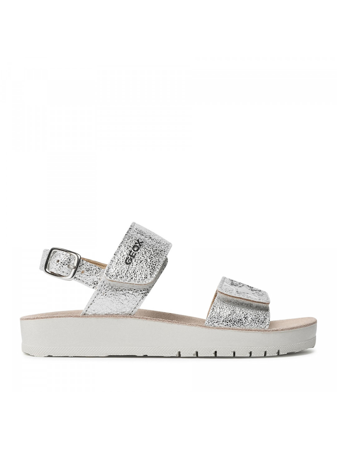 Sandály Geox J S Costarei G A J15EAA 000BN C1007 M Stříbrná